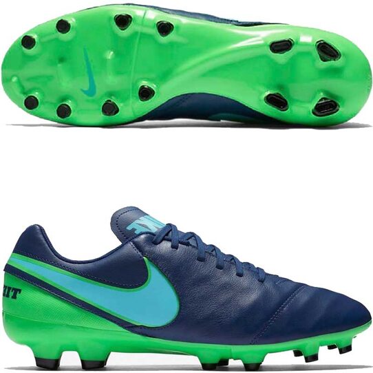 Купить Футбольные бутсы Nike Tiempo Genio II  FG 819213-443 - оригинал, гарантия