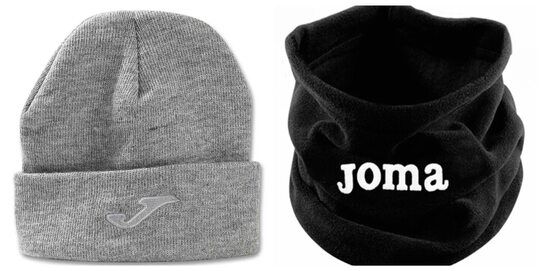 Шапка + горловики Joma 400360.280 + 946.001 - оригінал Шапка + горловики Joma 400360.280 + 946.001 - оригінал