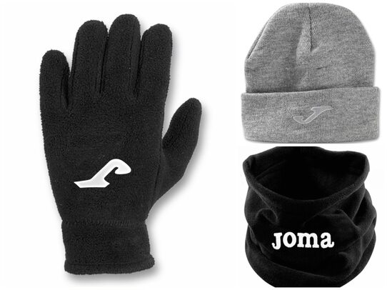 Комплект зимових аксесуарів Joma 400360.280 + 946.001 + WINTER11-101 - оригінал