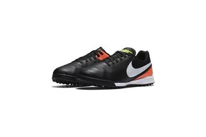 Детские кожаные сороконожки Nike JR TiempoX Legend VI TF 819191-018