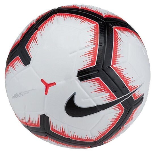 Купить Мяч футбольный Nike Merlin SC3303-100 (белый, размер 5) - оригинал, гарантия