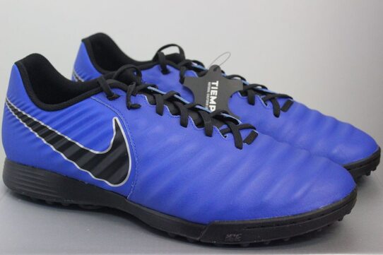 Купить Кожаные сороконожки Nike LegendX 7 Academy TF AH7243-400 - оригинал, гарантия
