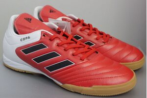 Кожаные футзалки (бампы) Adidas Copa 17.3 IN BB3556