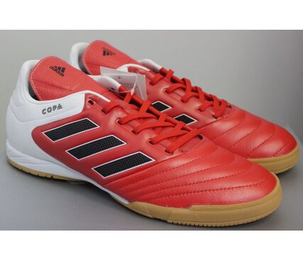 Кожаные футзалки (бампы) Adidas Copa 17.3 IN BB3556