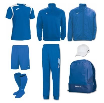 Купить Набор футболиста (box) Joma Champion V (8 предметов) (синий) - оригинал, гарантия