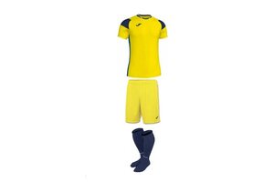 Комплект футбольной формы Joma Crew III - (желтый) - сезон 2019-2020