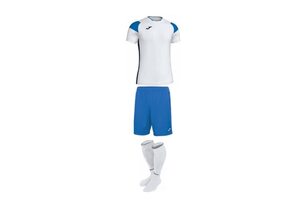 Комплект футбольної форми Joma Crew III - (біло-синій) - сезон 2019-2020