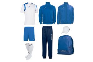 Набор футболиста (box) Joma Champion V (8 предметов) (бело-синий)