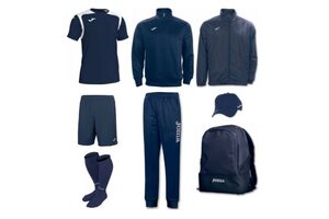 Набор футболиста (box) Joma Champion V (8 предметов) (темно-синий)