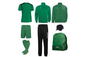 Набор футболиста (box) Joma Champion V (8 предметов) (темно-зеленый)