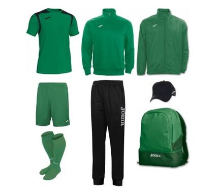 Набор футболиста (box) Joma Champion V (8 предметов) (темно-зеленый)