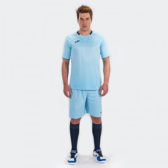 Купить Комплект футбольной формы Joma Galaxy - (голубой) - сезон 2018-2019 - оригинал, гарантия