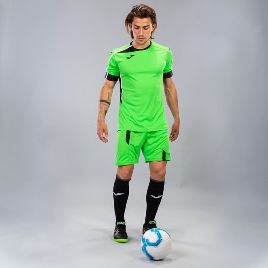 Купить Комплект футбольной формы Joma Roma Set II - (салатовый/черный) - сезон 2019-2020 - оригинал, Купить Комплект футбольной формы Joma Roma Set II - (салатовый/черный) - сезон 2019-2020 - оригинал,