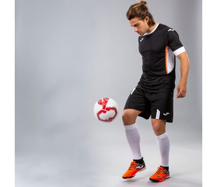 Комплект футбольной формы Joma Roma Set II - (черный/белый) - сезон 2019-2020