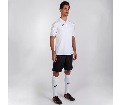 Комплект футбольной формы Joma Gold - (белый/черный) - сезон 2019-2020