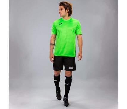 Комплект футбольной формы Joma Combi Grafity - (салатовый/черный) - сезон 2019-2020