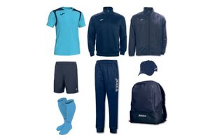 Набор футболиста (box) Joma Champion V (8 предметов) (бирюзовый)