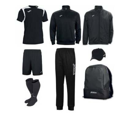 Набор футболиста (box) Joma Champion V (8 предметов) (черный)