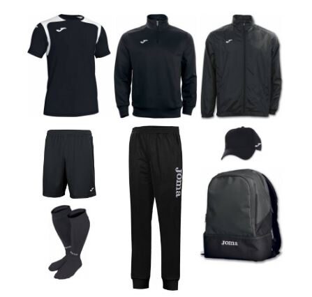 Купить Набор футболиста (box) Joma Champion V (8 предметов) (черный) - оригинал, гарантия