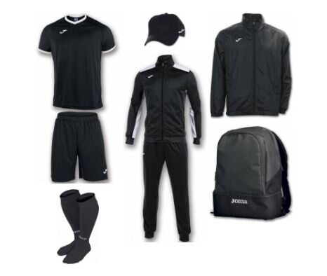Купить Набор футболиста (box) Joma Academy (8 предметов) (черный) - оригинал, гарантия