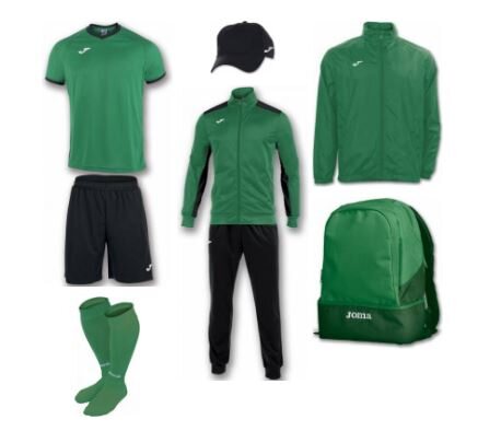 Купить Набор футболиста (box) Joma Academy (8 предметов) (темно-зеленый) - оригинал, гарантия