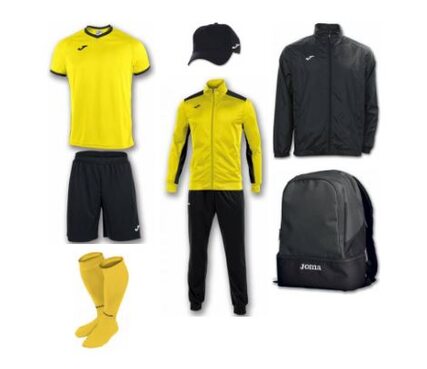 Набор футболиста (box) Joma Academy (8 предметов) (желтый)