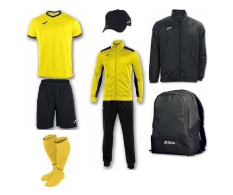 Купить Набор футболиста (box) Joma Academy (8 предметов) (желтый) - оригинал, гарантия