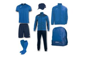 Набор футболиста (box) Joma Academy (8 предметов) (синий)
