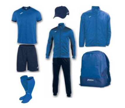 Набор футболиста (box) Joma Academy (8 предметов) (синий)