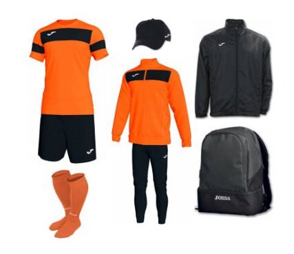 Набор футболиста (box) Joma Academy II (8 предметов) (оранжевый)