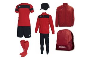 Набор футболиста (box) Joma Academy II (8 предметов) (красный)