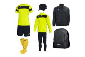Набор футболиста (box) Joma Academy II (8 предметов) (желтый)