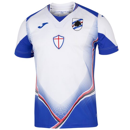 Купить Основная футболка ФК Сампдория (Sampdoria FC) Joma - SD.101021V19 - оригинал, гарантия