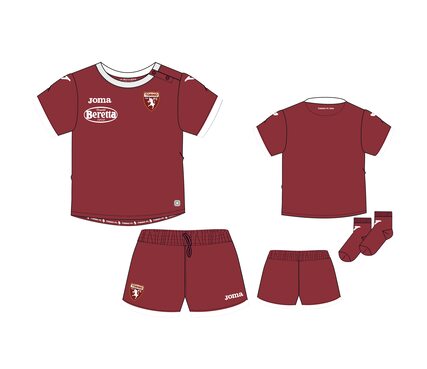 Детский комплект ФК "Торино" (Torino) Joma - TRN107011S19 Детский комплект ФК "Торино" (Torino) Joma - TRN107011S19