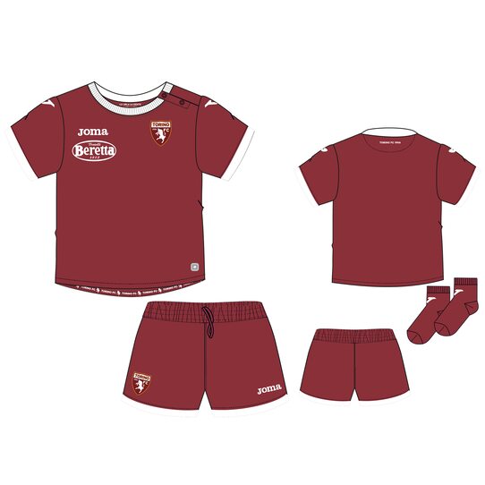Купить Детский комплект ФК "Торино" (Torino) Joma - TRN107011S19 - оригинал, гарантия