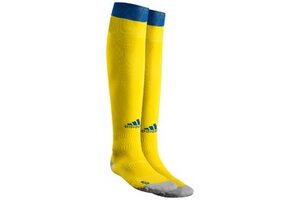Футбольные гетры Adidas FFU Yellow/Blue - AC5583