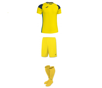 Комплект футбольной формы Joma Crew III - 101269.907-100053.900-400054.900