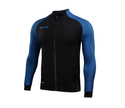 Олимпийка Kelme Training Jacket черно-синяя 3871300-020