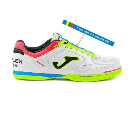 Кожаные футзалки Joma Top Flex MUNDIAL (TOPW.MUN.IN) - сезон 2020 года Кожаные футзалки Joma Top Flex MUNDIAL (TOPW.MUN.IN) - сезон 2020 года