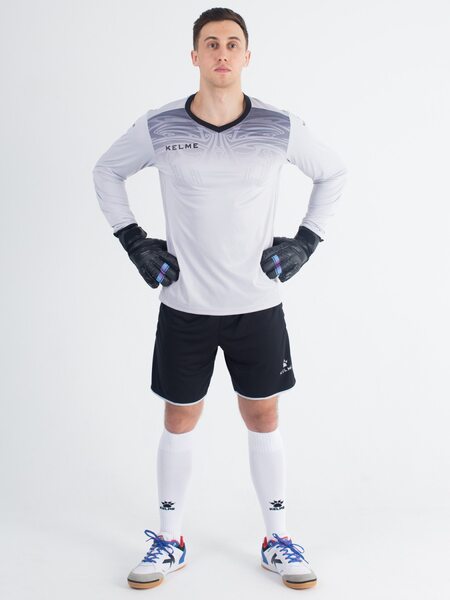 Купить Комплект вратарской формы Kelme ZAMORA (серый/черный) 3871007-273 - оригинал, гарантия Купить Комплект вратарской формы Kelme ZAMORA (серый/черный) 3871007-273 - оригинал, гарантия