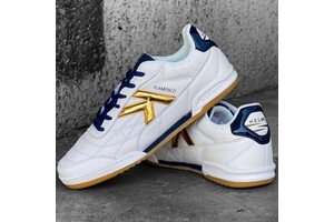 Футзалки Kelme FLAMENCO SALA ELITE (нат. кожа) белые 55899-919