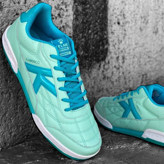 Купити Футзалки Kelme FLAMENCO SALA ACID (нат. Шкіра) м'ятно-зелені 55900-9328 - оригінал Купити Футзалки Kelme FLAMENCO SALA ACID (нат. Шкіра) м'ятно-зелені 55900-9328 - оригінал