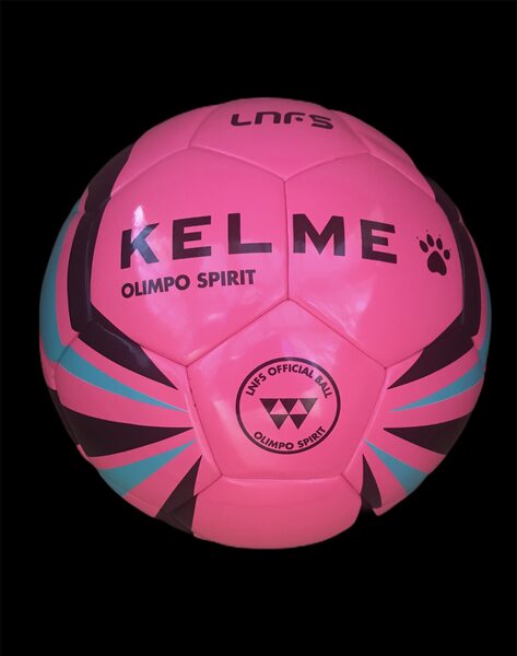 Купить Футзальный мяч Kelme OLIMPO SPIRIT LNFS (розовый/черный) 7289942 (размер 4) - оригинал, гаран