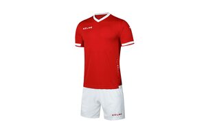 Комплект футбольной формы Kelme ALAVES (красный/белый) K15Z212-610