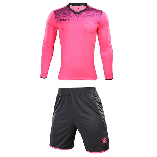 Купить Детский комплект вратарской формы Kelme ZAMORA (розовый/серый) 3873007.997 - оригинал, гарант