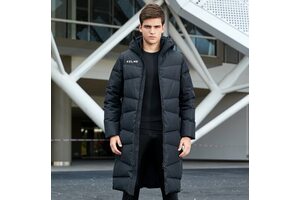 Зимняя удлинённая куртка Kelme Long Down Jacket - 3881407-000
