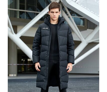 Зимняя удлинённая куртка Kelme Long Down Jacket - 3881407-000 Зимняя удлинённая куртка Kelme Long Down Jacket - 3881407-000