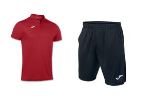 Комплект Joma Hobby (поло+шорты) 100437.600+100438.100 Комплект Joma Hobby (поло+шорты) 100437.600+100438.100