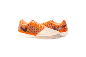 Кожаные футзалки (бампы) Nike LUNARGATO II IC 580456-128