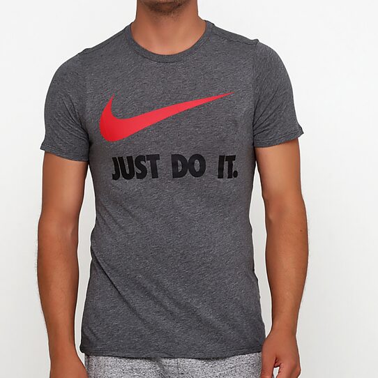 Купить Футболка спортивная мужская Nike M NSW TEE JDI SWOOSH NEW 707360-071 - оригинал, гарантия